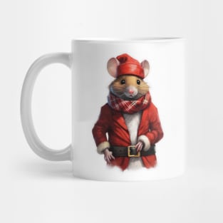 Santa Mouse Mug